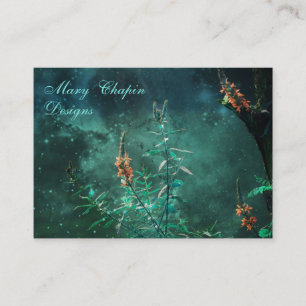 Fairy Flowers in the Jade Moonlight Business Card