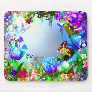 Fairy Forest Enchanted Magical Computer Mouse Pad
