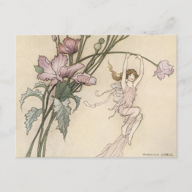 Fairy full of Joy Postcard (Front)