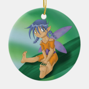 Fairy Fun Ceramic Tree Decoration