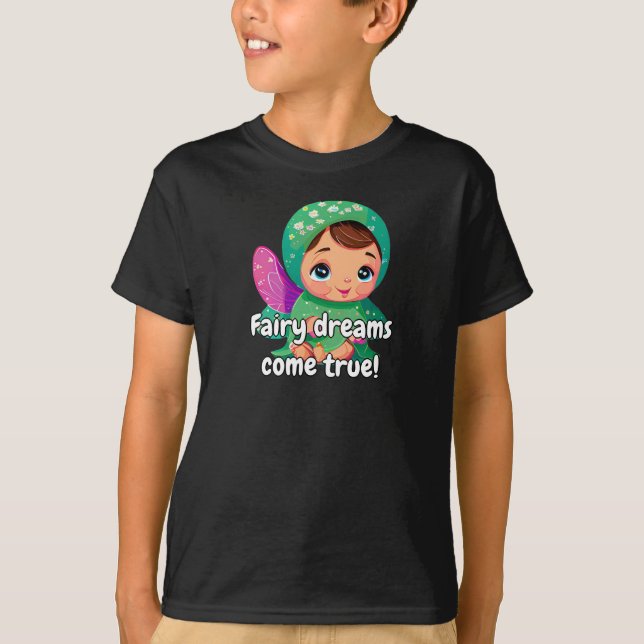 Fairy Fun Cool Unique Best Stylish Kid T-Shirt (Front)