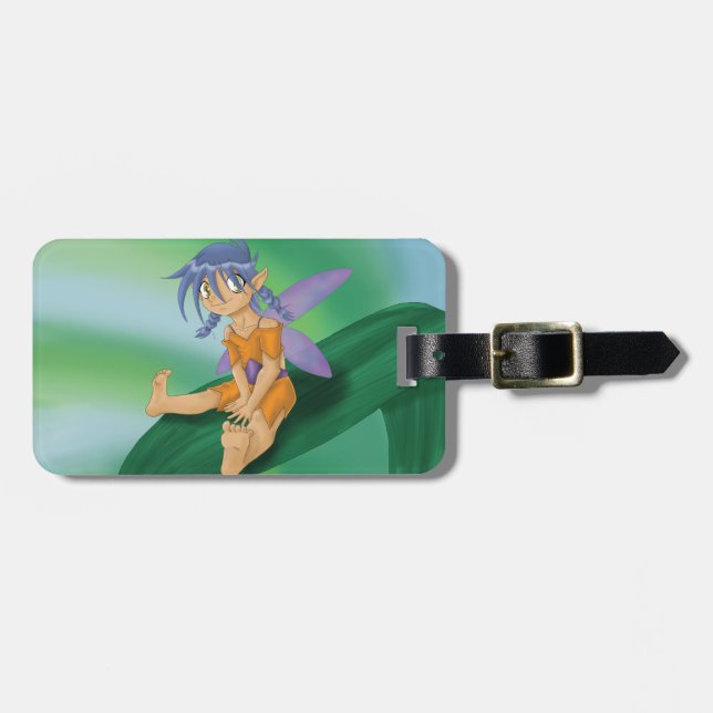 Fairy Fun Luggage Tag (Front Horizontal)