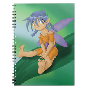 Fairy Fun Spiral Notebook