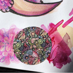 Fairy Garden Gardening Flower Gardens Fairies      Classic Round Sticker