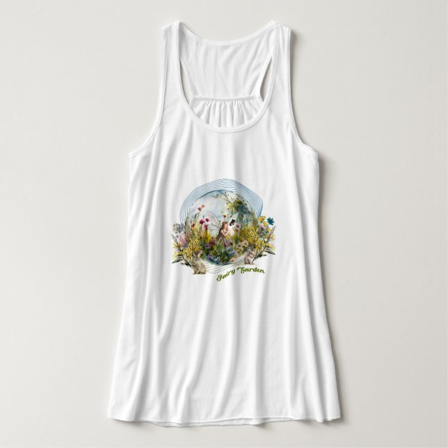 Fairy Garden Magic Singlet (Design Front)