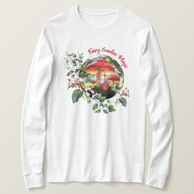 Fairy Garden Magic T-Shirt (Design Front)