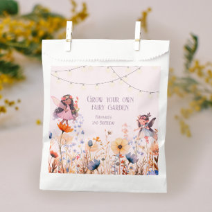 Fairy Garden Seeds Birthday Favour Bags