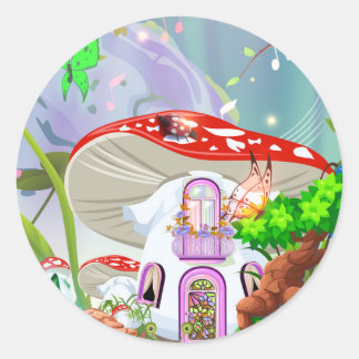 Fairy garden sticker