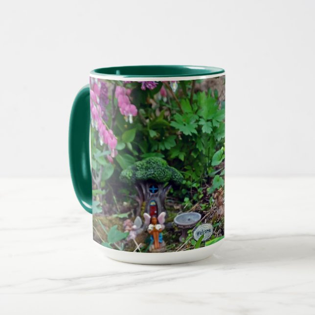 Fairy Garden Welcome 15oz. Mug (Front Left)