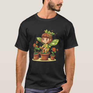 Fairy Gardener Quote for the Pretty Green-Thumbed T-Shirt