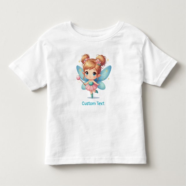 Fairy Girl Custom Toddler T-Shirt (Front)