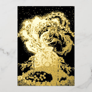 Fairy Girl Dancing In Moonlight