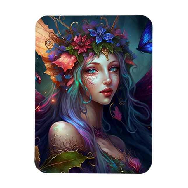 Fairy Girl Fantasy Art Magnet (Vertical)