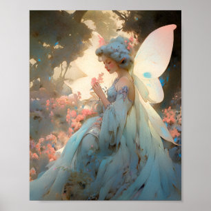 Fairy Girl Fantasy Art Poster