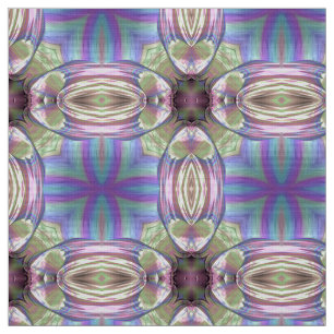 FAIRY GLEN ~ Purple Aqua Pink Green Pretty Fabric