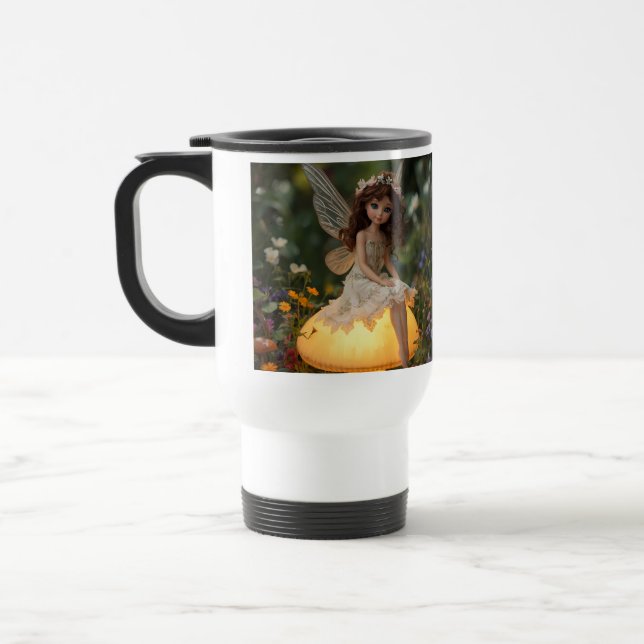 Fairy Glow Travel Mug – Magical Fantasy Drinkware (Left)