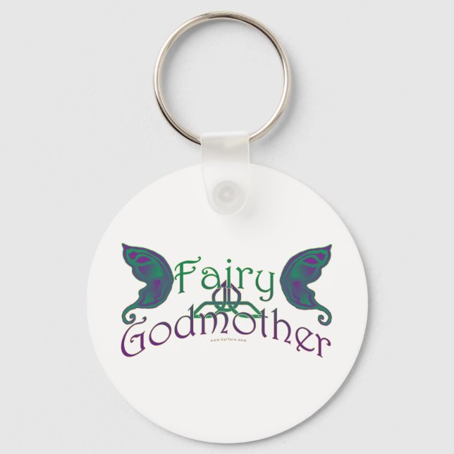 Fairy Godmother Design Keychains (Front)