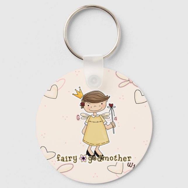 Fairy Godmother Key Ring (Front)