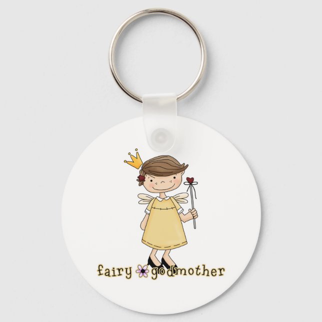 Fairy Godmother Key Ring (Front)