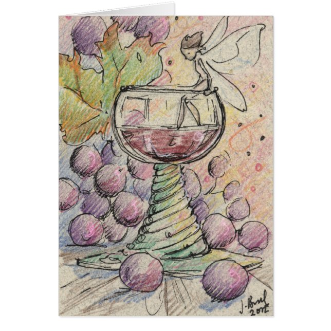 Fairy Good Wine Card (Front)