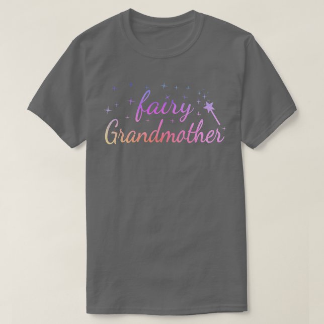 Fairy Grandmother Grandma Best Granny Ever Cute T-Shirt (Design Front)