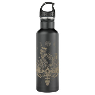 Fairy Grunge Fairycore Aesthetic Skeleton Goth Lun 710 Ml Water Bottle