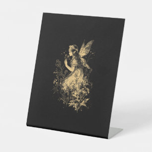 Fairy Grunge Goblincore Cottagecore Fairycore Whim Pedestal Sign