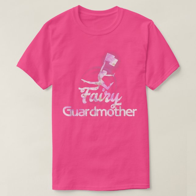 Fairy Guardmother Color Winter Guard  T-Shirt (Design Front)