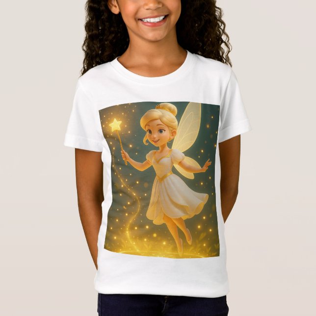 Fairy Healer — Light Side Fantasy Hero T-Shirt (Front)