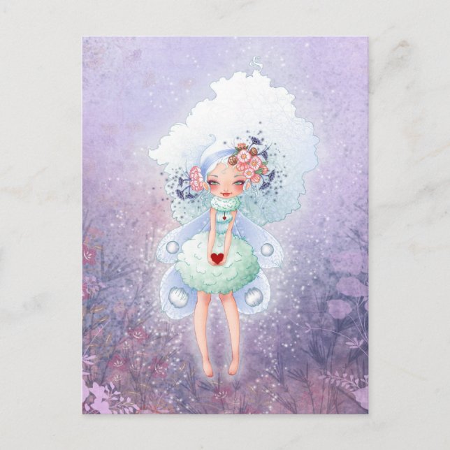 Fairy Heart Postcard (Front)