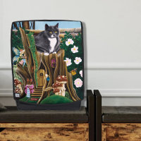 Fairy House Garden Cat