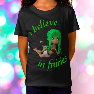 Fairy: I believe in fairies T-Shirt for girls