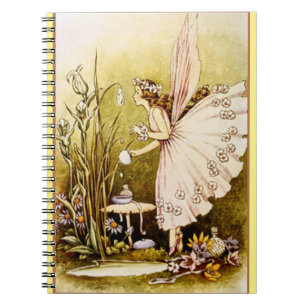 Fairy In Flowering Homestead Notebook/Journal Spiral Notebook