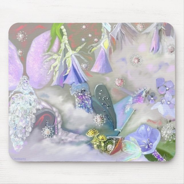 Fairy In Her Small World, mousepad (Front)
