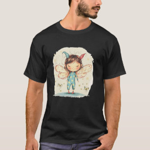 Fairy in Pajama Design for Cosy Moments T-Shirt