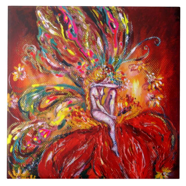 FAIRY IN RED TILE (Front)