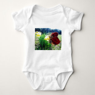 Fairy in the Daffodils Baby Bodysuit