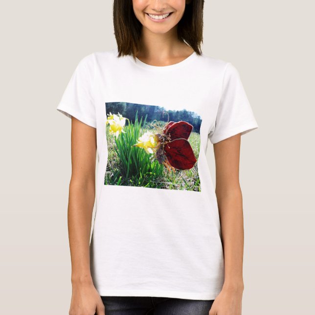 Fairy in the Daffodils T-Shirt (Front)
