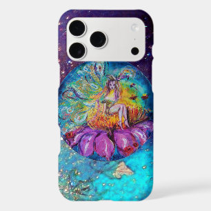 FAIRY IN THE NIGHT Blue Teal Monogram