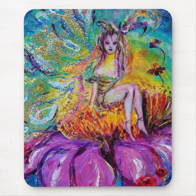 FAIRY IN THE NIGHT -detail Mouse Pad (Front)