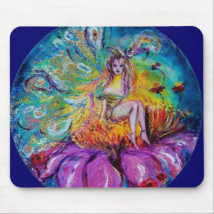 FAIRY IN THE NIGHT Fantasy Mouse Pad
