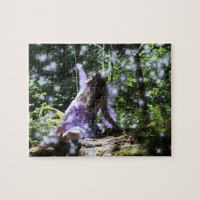 Fairy in the woods puzzle (Horizontal)