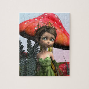 Fairy in Woodland Jigsaw Puzzle