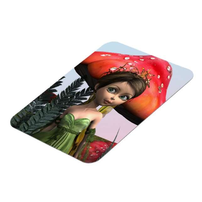 Fairy in Woodland Magnet (Left Side)