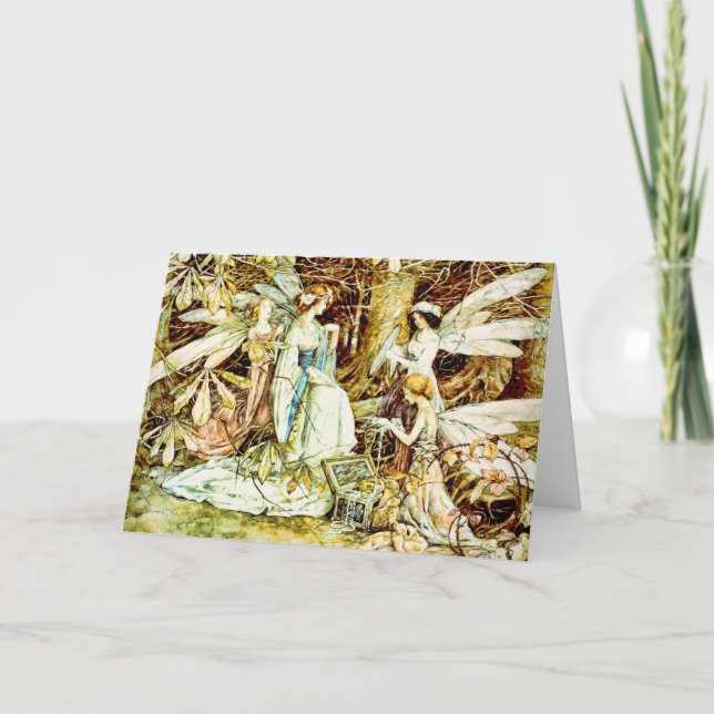 Fairy Jewels Birthday Card (Front)