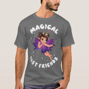 Fairy KidsFor Girls Women Fairy Kids Best Friends  T-Shirt