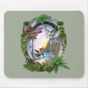 Fairy kingdom mouse pad