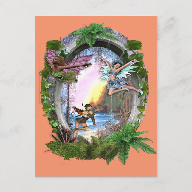 Fairy Kingdom Postcard (Front)