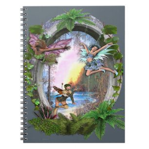 Fairy Kingdom Spiral Notebook