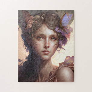 Fairy Lady Fantasy Art Jigsaw Puzzle